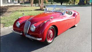 Beautiful 1952 Jaguar XK120 Roadster