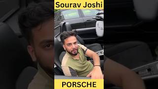 Sourav Joshi Vlog VS Elvish Yadav Porsche @souravjoshivlogs7028 @TheSocialFactory #shorts #viral