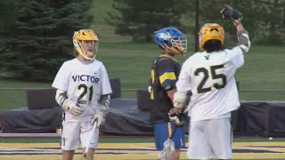 Victor, Pittsford boys lacrosse use fast starts to secure wins