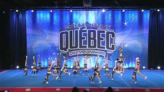 CheerForce WolfPack Idols Cheer Evolution 2024 Quebec Championships Day 2