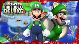 New Super Mario Bros. U Deluxe ᴴᴰ | World 3 (All Star Coins) Solo Luigi