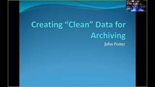 Creating "clean" data for archiving