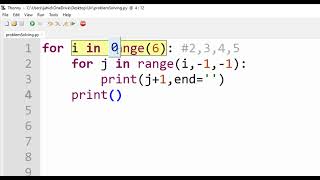 Understanding Python Nested for Loop in Bangla [ Pattern ] - Viewers Support