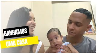 GANHAMOS UMA CASA / CONTAMOS TUDO + TOUR PELA CASA 🏠    #casa #tour #casanova #vlog