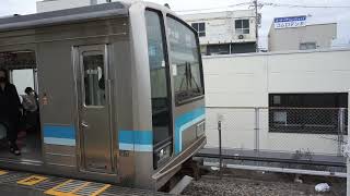 相模線 205系 同士発車シーン