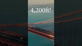The Golden Gate Bridge is an iconic landmark within the San Francisco area. Subscribe for more!