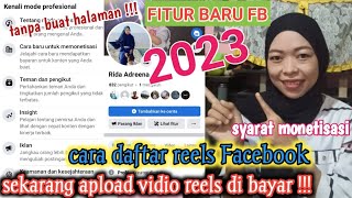 How to register profesional Facebook reels