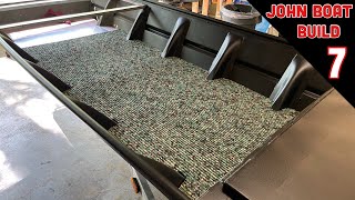 Jon Boat Aluminum Floor Installation and HydroTurf | Jon Boat Build