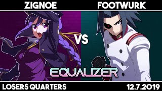 zignoe (Eltnum) vs Footwurk (Akatsuki) | UNIST Losers Quarters | Equalizer 1