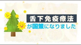 【朗報】舌下免疫療法が国策に！アレルギー治療が変わる？