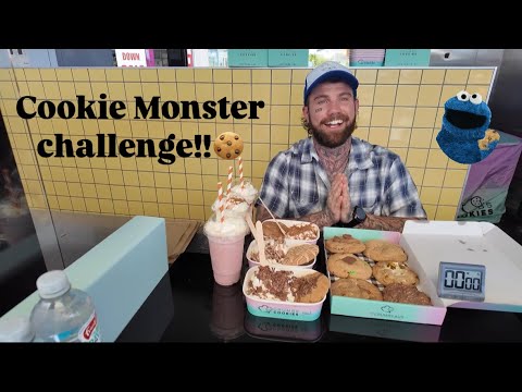 Cookie Monster Challenge Youtube