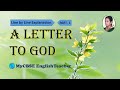 A letter to God Class 10 line by line explanation part 1