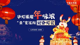 华灯璀璨年味浓 “云”赏沈阳迎春灯会