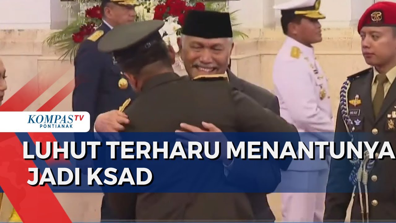 Momen Luhut Menangis Lihat Menantunya Jenderal Maruli Dilantik Jadi ...