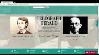 How to use the Telegraph Herald Digital Archive - Carnegie-Stout Public Library