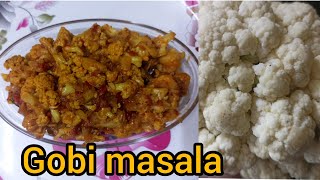 Gobi Masala Recipe /ಗೋಬಿ ಮಸಾಲ ಪಲ್ಯ #simplecooking #healthyrecipes #easyrecipe#tastinginfinity