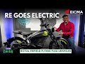 Royal Enfield Electric Motorcycle Flying Flea C6 First Look Video | EICMA 2024