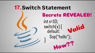 Flow Control in Java (Part 2) | Switch Statement Explained | Fight4Tech