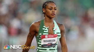 Sha'Carri Richardson runs 6th fastest 200m time EVER at USATF Nationals | NBC Sports