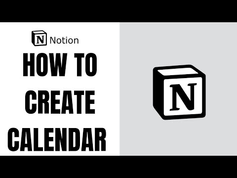 How To Create A Calendar In Notion Ll Create Notion Calendar Step By ...