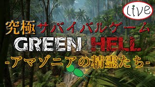 アマゾン熱帯雨林でサバイバル！_#7【Green Hell_Live】