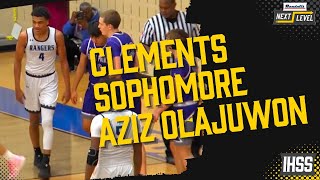 Hakeem Olajuwon's Son Aziz is Having an Excellent Sophomore Season for Fort Bend Clements