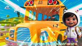 Cocomelon Wheels on the bus 180 Seconds several versions | Nursery Rhymes