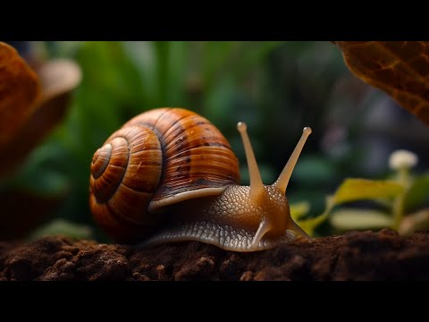 What benefit are snails in the garden?