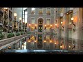 montreal metro. indoor fountain in montreal. from metro square victoria to fountain.