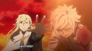 Bell against Hedin, Scolding Hedin against Bell ~ DanMachi Season 5 Episode 8 ダンまち