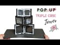 Triple Cube Tower - Pop Up Frame Card | Tutorial | Scrapbook Card Ideas