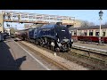 THE SIR NIGEL GRESLEY AT NENE VALLEY RAILWAY, EASTER 2023