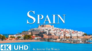 Spain 4K • Scenic Relaxation Film with Peaceful Relaxing Music and Nature Video Ultra HD