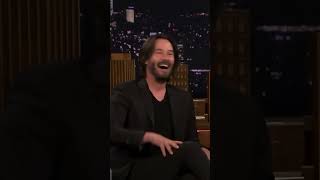 Keanu Reeves almost chanced his name to Chuck Spadina #keanureeves #jimmyfallon #name #funny #shorts