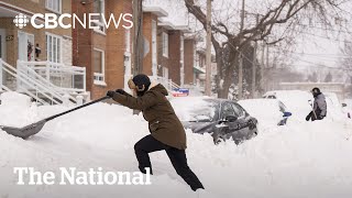 Central Canada digs out from back-to-back snowstorms