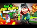 How to make Gaming Thumbnail 😱|| Gaming Thumbnail Kaise Banaye || Mobile Se Thumbnail Kaise Banaye