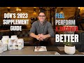 Don Saladino's 2023 Supplement Guide