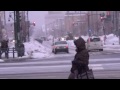 天候大荒れ　小樽市に暴風雪・波浪警報！