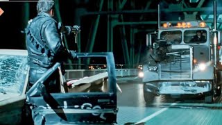 Terminator 2 _ Judgment Day - Truck Chase Scene 4k.