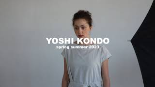 YOSHI KONDO 2023 Autumn-Winter Collection Backstage