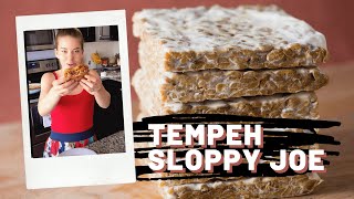 How to Cook Tempeh, and Make The BEST Vegan Sloppy Joes