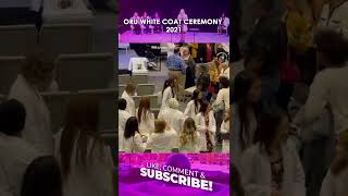 ORU White Coat Ceremony Youtube Shorts Video #shorts #vlog #whitecoat #nursing