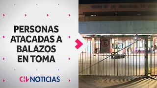 TRES PERSONAS BALEADAS al interior de una toma en Colina tras un enfrentamiento - CHV Noticias