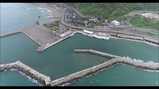 新潟県・糸魚川市・筒石上空