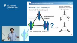 Christian Balz (HZB): Physical Realization of a new Quantum Spin Liquid