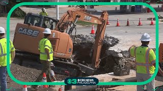 Businesses near King of Prussia hurt as sinkhole shuts down East DeKalb Pike