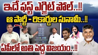 AP First Exit Poll : Pulse Today Sensational Survey On AP Election2024 Results | AP Exit Poll Live