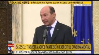 Basescu: Am aprobat memorandumul pentru semnarea scrisorii cu FMI