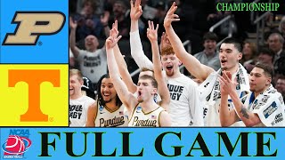 Purdue vs Tennessee FULL GAME| Mar 31,2024 | NCAA Men's Basketball Championship | NCAA Elite 8