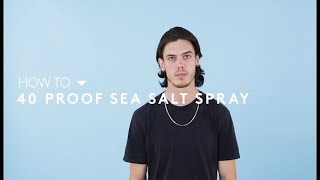 BLIND BARBER 40 Proof Sea Salt Spray TIPS